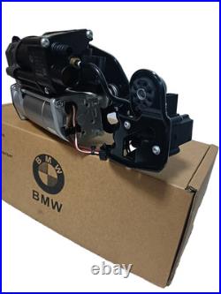 Air Compressor Pump Self-Leveling Suspension with bracket for BMW X5(F15)