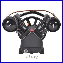 Air Compressor Pump Single Stage 2 Cylinder Cast Iron 15 SCFM 950-1400 RPM