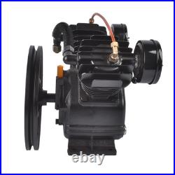 Air Compressor Pump Single Stage 2 Cylinder Cast Iron 15 SCFM 950-1400 RPM