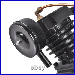 Air Compressor Pump Single Stage 2 Cylinder Cast Iron 15 SCFM 950-1400 RPM