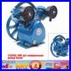 Air Compressor Pump Twin Cylinder 2 Piston V Style 2HP Head Single Stage Blue