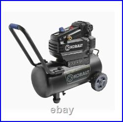 Air Compressor Single Stage Portable Electric Horizontal Removable Handle 8-Gal