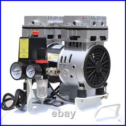 Air Pumps Dental Air Compressor Vacuum Systems Oil Free Silent 0.75KW 115 PSI
