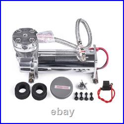 Air Suspension Compressor 200 PSI 1/4 NPT Heavy Duty Air Train Horn Air Pump