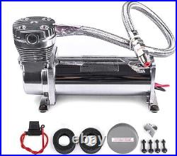 Air Suspension Compressor/ Pump DC 12V 480c MAXPOWER 200 PSI OUTLET 1/4 NPT