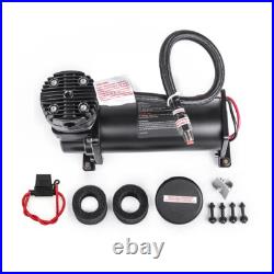 Air Suspension Compressor/ Pump DC 12V 480c MAXPOWER 200 PSI OUTLET 1/4 NPT