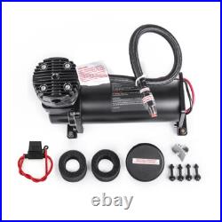 Air Suspension Compressor/ Pump DC 12V 480c MAXPOWER 200 PSI OUTLET 3/8 NPT