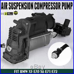 Air Suspension Compressor Pump Fit BMW X5 E70 37206789938 37206859714