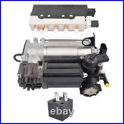 Air Suspension Compressor Pump + Valve Control Unit For Benz W220 S500 600 00-06