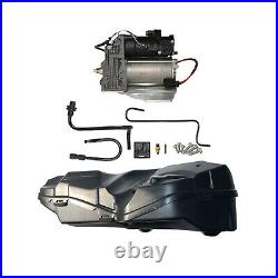 Air Suspension Compressor Pump Withbracket+Covers for LR3 & LR4, Range Rover Sport