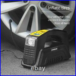 Air pump for car tires digital air pump car 12V 110V best air pumps for tires