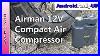 Airman 12v Compact Air Compressor Tyre Inflator With Gauge