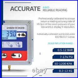 AlphaWorks Automatic Air Pressure Inflator 1/4 NPT In/Outlets, Digital