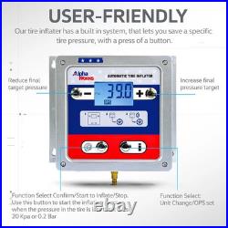 AlphaWorks Automatic Air Pressure Inflator 1/4 NPT In/Outlets, Digital