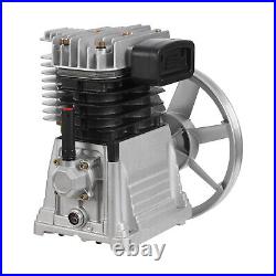 Aluminium 3.5HP Twin Cyclinder Air Compressor Head Pump 250L/66Gal/min 1 Stage