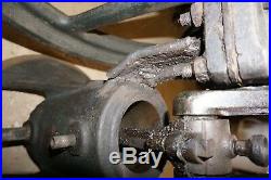 Antique Vintage Bessemer Gas Engine Co. Air Compressor Pump Hit Miss Steam Punk
