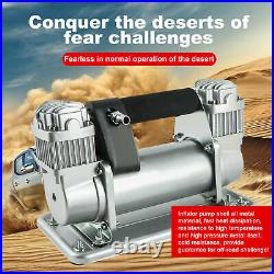 Auto 12V Air Compressor Tire Inflator Air Pump For Car Truck SUV Off-road