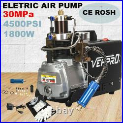 Auto Shut Air Compressor Pump 30Mpa 110V Electric Air Pump PCP 4500PSI R-ifle