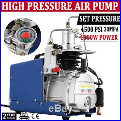 Auto Shut YONG HENG 30MPa Air Compressor Pump PCP Electric 4500PSI High Pressure