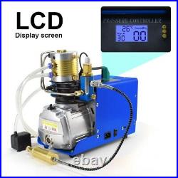 Auto Stop Digital LCD High Pressure Air Compressor PCP Air Pump 30MPA 4500PSI US