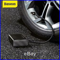 Baseus Mini 12V Car SUV Tire Air Compressor Pump Intelligent Auto Tyre Inflator