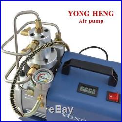 Blue Air Compressor Pump PCP High Pressure Rifle 220V/110V 30MPa YONG HENG BRAND