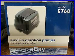 Blue Diamond Et60 Septic Air Pump Compressor Pond Compatible With Hiblow Hp60