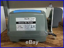 Blue Diamond Et60a Alarmed Septic Air Aerator Pump Compressor Treatment Atu Pond