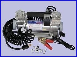 Britpart 12 Volt Double Pump Air Compressor / Tyre Inflator 4x4 / Car DA2392