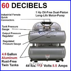 CAT- 4610AC Ultra Quiet, Oil-Free, Lightweight Air Compressor BLEMISHED