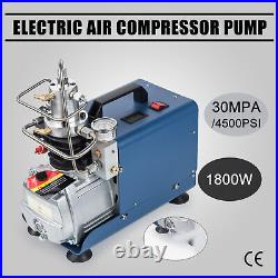 CREWORKS 1800W 110V 30MPa Air Compressor Pump 4500PSI High Pressure Airgun PCP