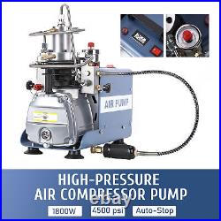 CREWORKS AutoShut Adjustable High Pressure Air Compressor Pump 30MPa 4500PSI PCP