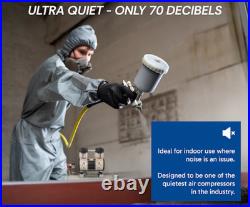 California Air Tools 15 Gallon Ultra Quiet 125 PSI Electric Air Compressor