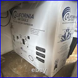 California Air Tools 8010 Ultra Quiet Oil-Free 8 Gal 1HP 120V 120 PSI. Used once