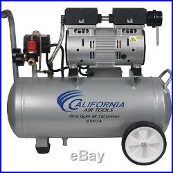 California Air Tools Air Compressor Pump 5.5 Gal. Aluminum Portable Electric