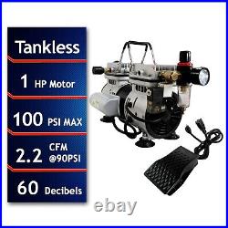 California Air Tools CAT-10TL Ultra Quiet Tankless Air Compressor USED