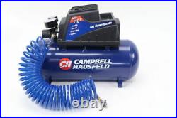Campbell Hausfeld 3-Gal Air Compressor with Inflation Kit & Air Hose, #DC030098