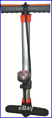 Car, Motorbike, Camping & Bicycle Portable Heavy Duty Hand Pump with Gauge NEW