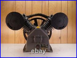 Central Pneumatic Dual Piston Single Stage 5 Horse Air Compressor Pump New