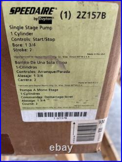 Champion Single Stage Compressor Pump With Flywheel/ In Original Box Withpapers