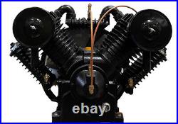 Ci10, Ca2, 10hp Cast Iron 2 Stage Air Compressor Pump V-4 Piston