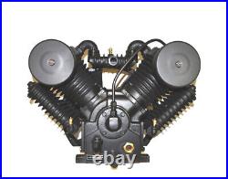 Ci10, Ca2, 10hp Cast Iron 2 Stage Air Compressor Pump V-4 Piston