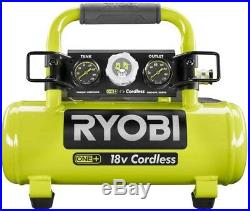 Cordless Portable Air Compressor Inflator Pump Car Tire 1 Gal 18-Volt TOOL-ONLY