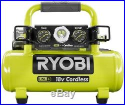 Cordless Portable Air Compressor Inflator Pump Car Tire 1 Gal 18-Volt TOOL-ONLY