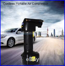 Cordless Portable Electric Pump Air Compressor Inflator Wireless Air Hawk Style