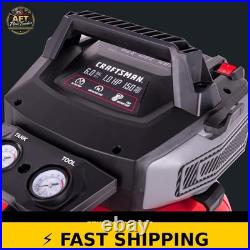 Craftsman 6 Gallon Portable Pancake Air Compressor Oil Free 150 PSI