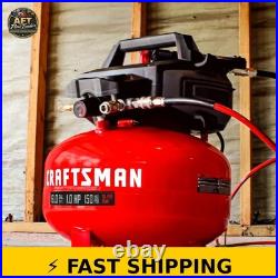 Craftsman 6 Gallon Portable Pancake Air Compressor Oil Free 150 PSI