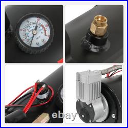 DC 12V MAX 150PSI Air Compressor Tank Pump with 3 Liter Tank 0.8 Gallon Porta