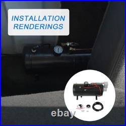 DC 12V MAX 150PSI Air Compressor Tank Pump with 3 Liter Tank 0.8 Gallon Porta