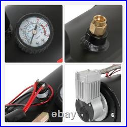 DC 12V MAX 150PSI Air Compressor Tank Pump with 3 Liter Tank 0.8 Gallon Portable